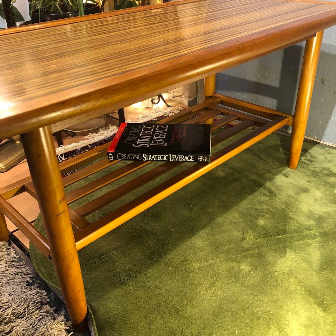 カリモク60 当時物　リビングテーブル