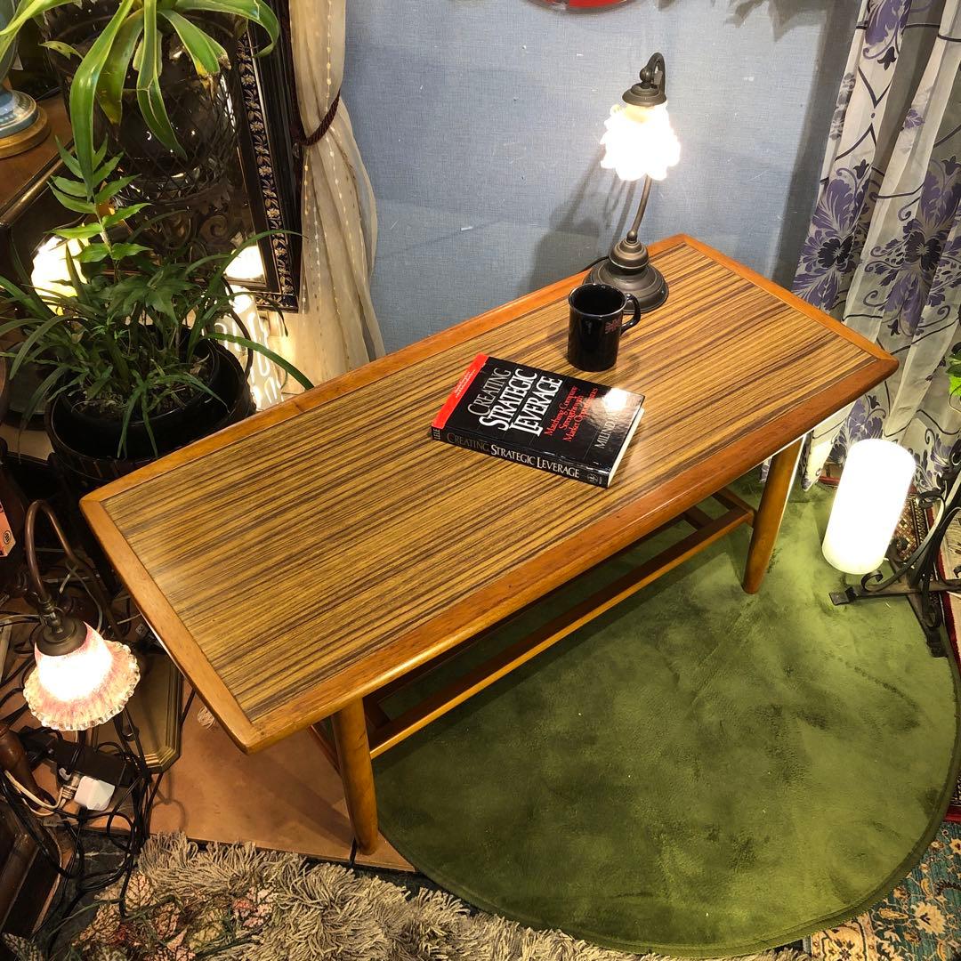 カリモク60 当時物　リビングテーブル