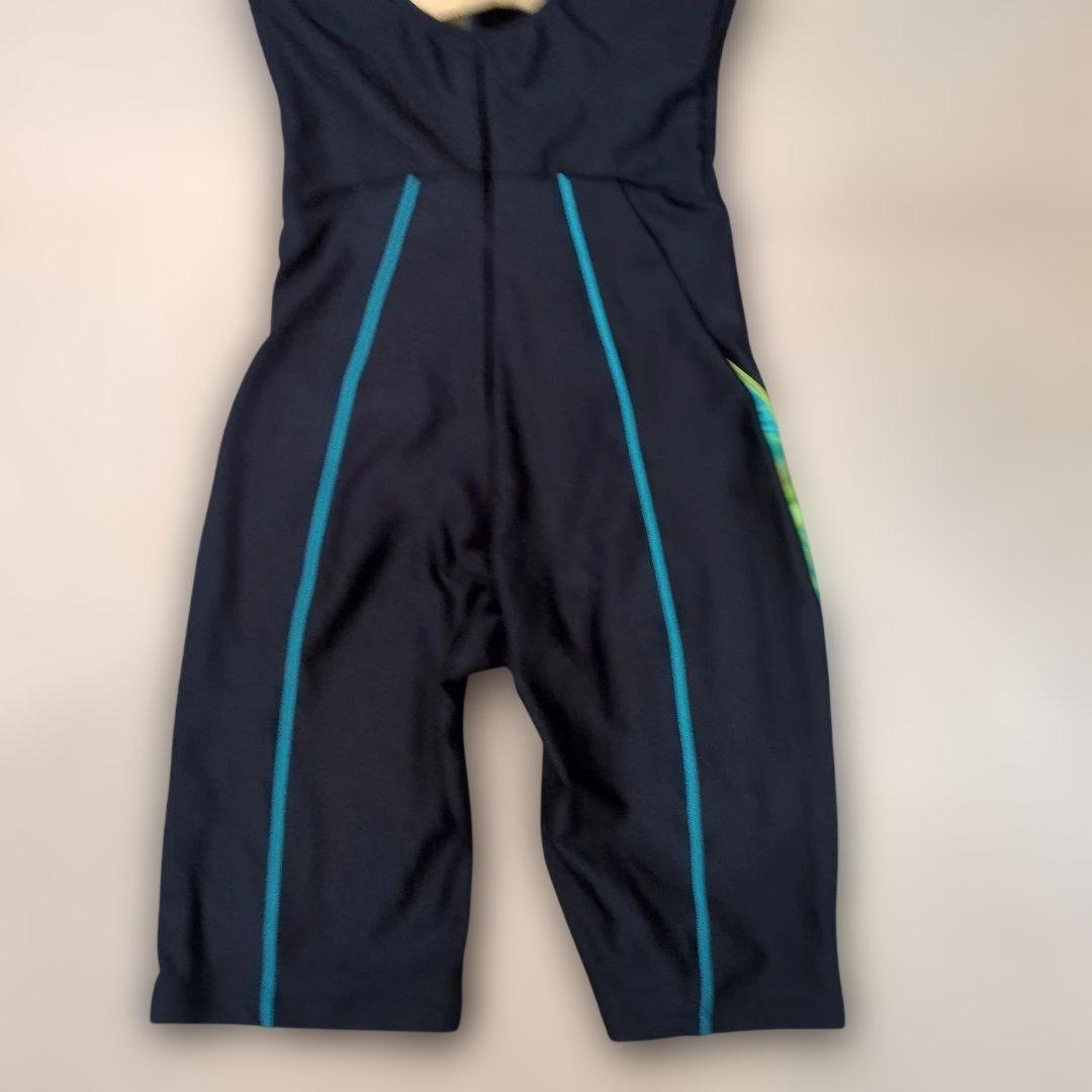 ミズノ　スポーツ水着　 青・緑のグラデーション　XL　カップ付き