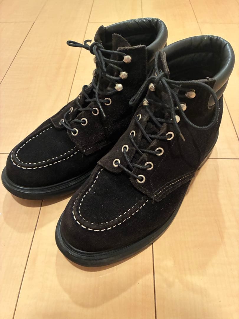 【箱付】レッドウイングBEAMS別注 スーパーソールスエードD8805 ブラック