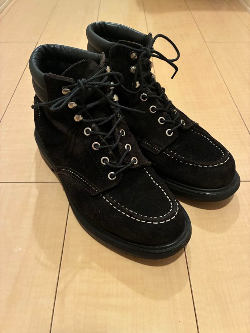 【箱付】レッドウイングBEAMS別注 スーパーソールスエードD8805 ブラック