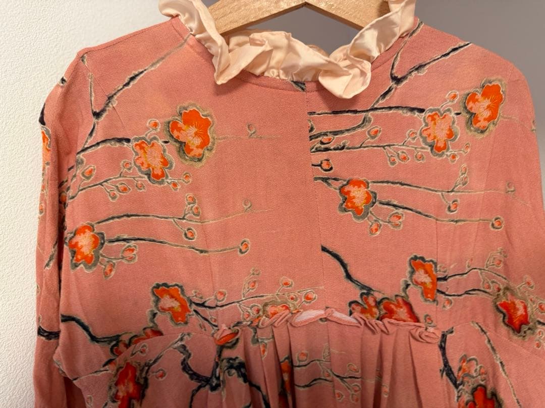 即購入OK【caramel】花柄ワンピース8y