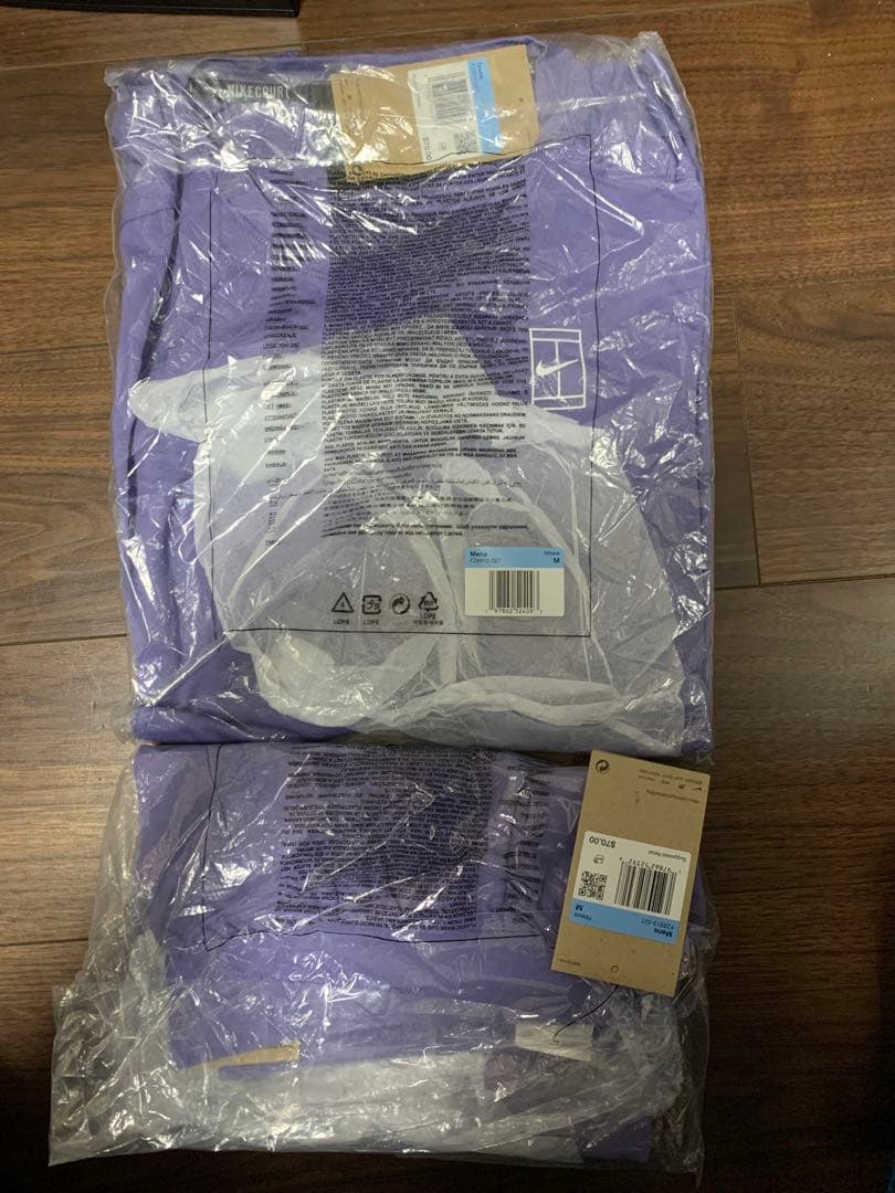 ナイキ　アルカラス　2025 クレーコード　上下セット　US:M フェデラー