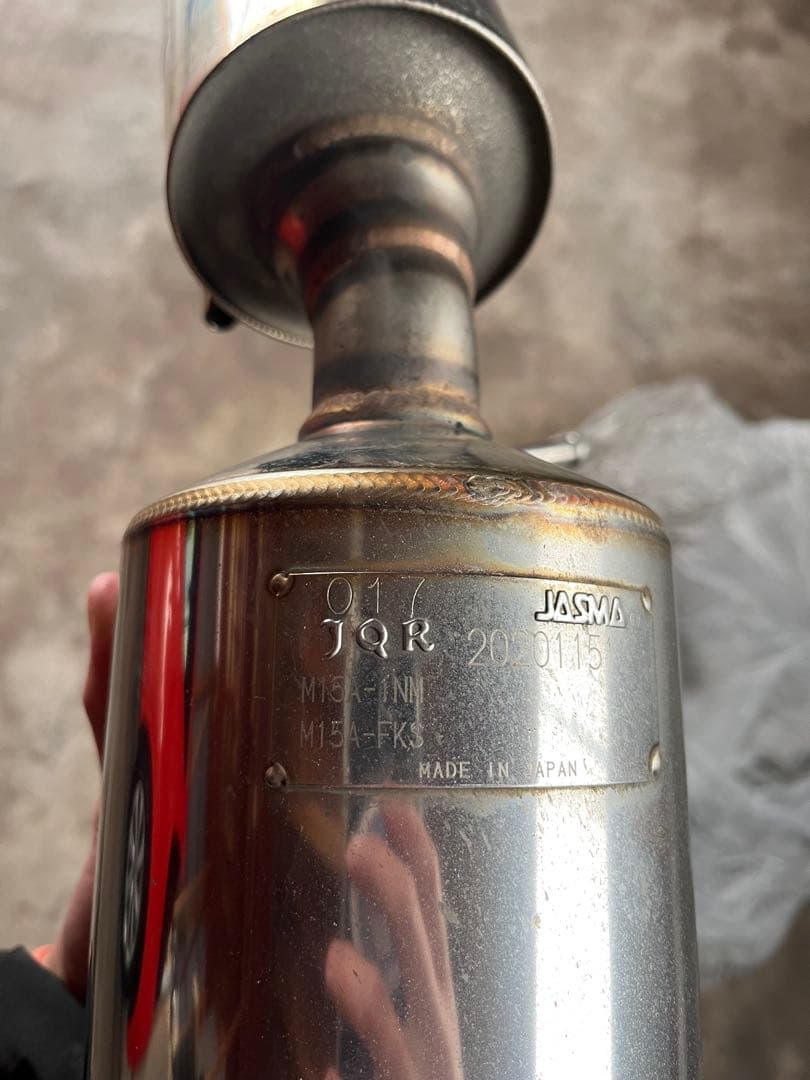 柿本改マフラー　MXPK11 GRアクア