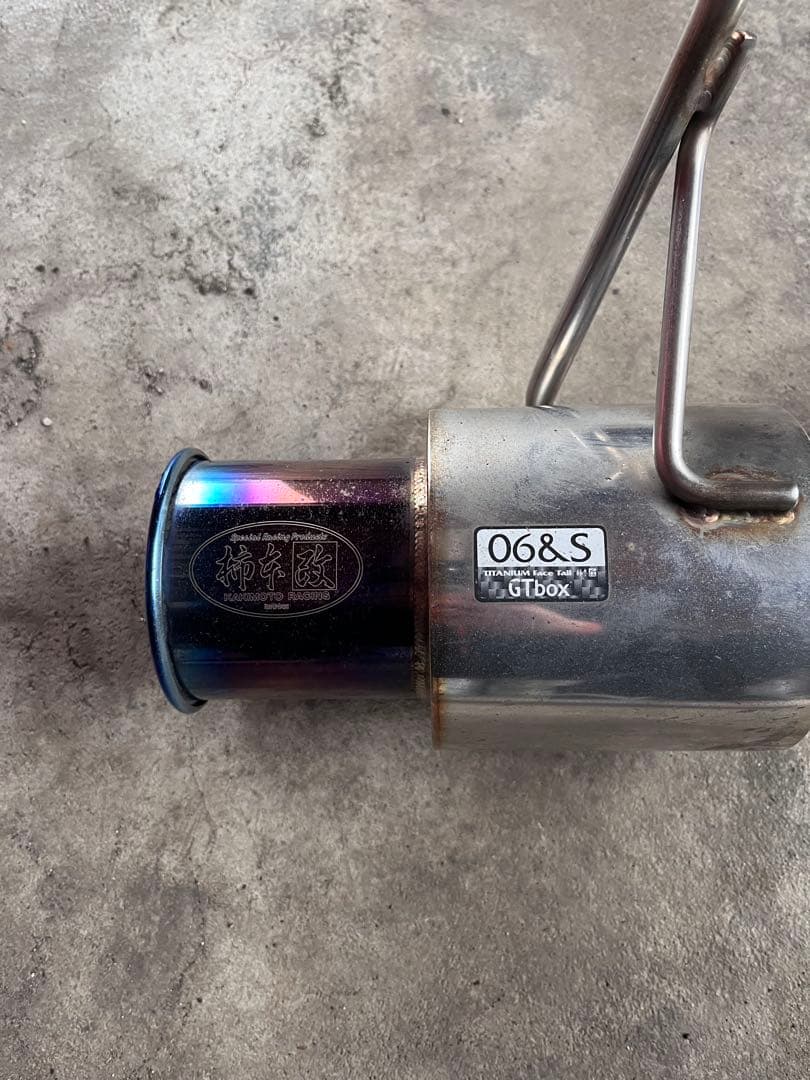 柿本改マフラー　MXPK11 GRアクア