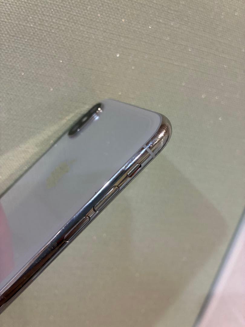 iPhone X シルバー　64GB 美品　本体のみ