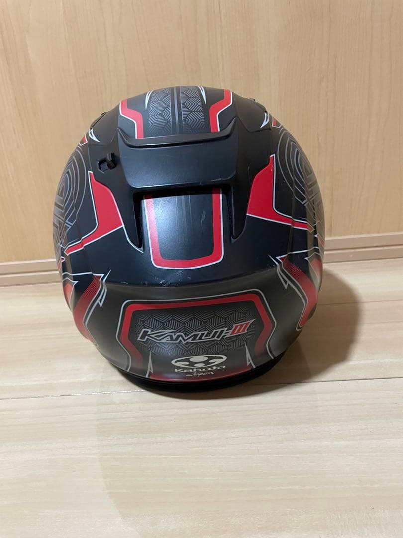Kabuto Kamui3 フルフェイスヘルメット ブラック・レッド