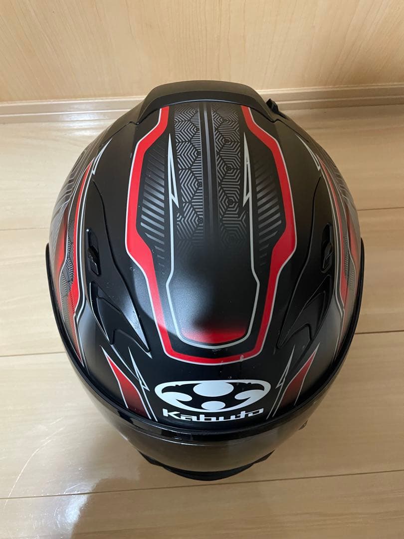 Kabuto Kamui3 フルフェイスヘルメット ブラック・レッド