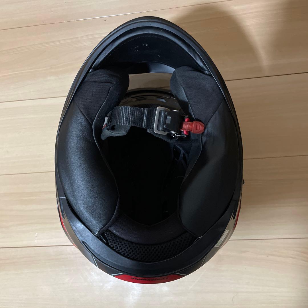 Kabuto Kamui3 フルフェイスヘルメット ブラック・レッド