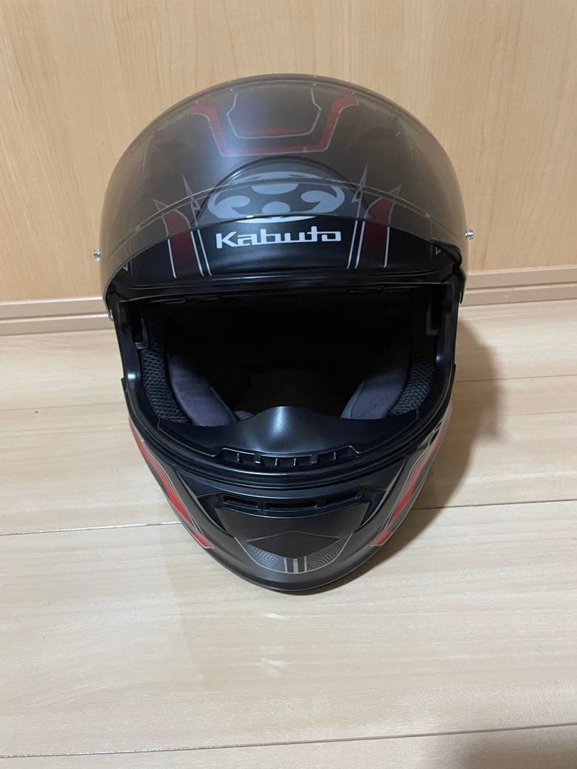 Kabuto Kamui3 フルフェイスヘルメット ブラック・レッド