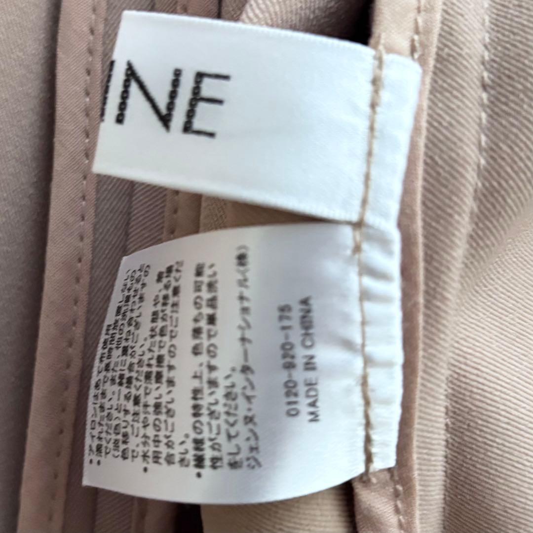 美品 タグ付き JENNE ジェンヌ オードリー フレア トレンチ コート M