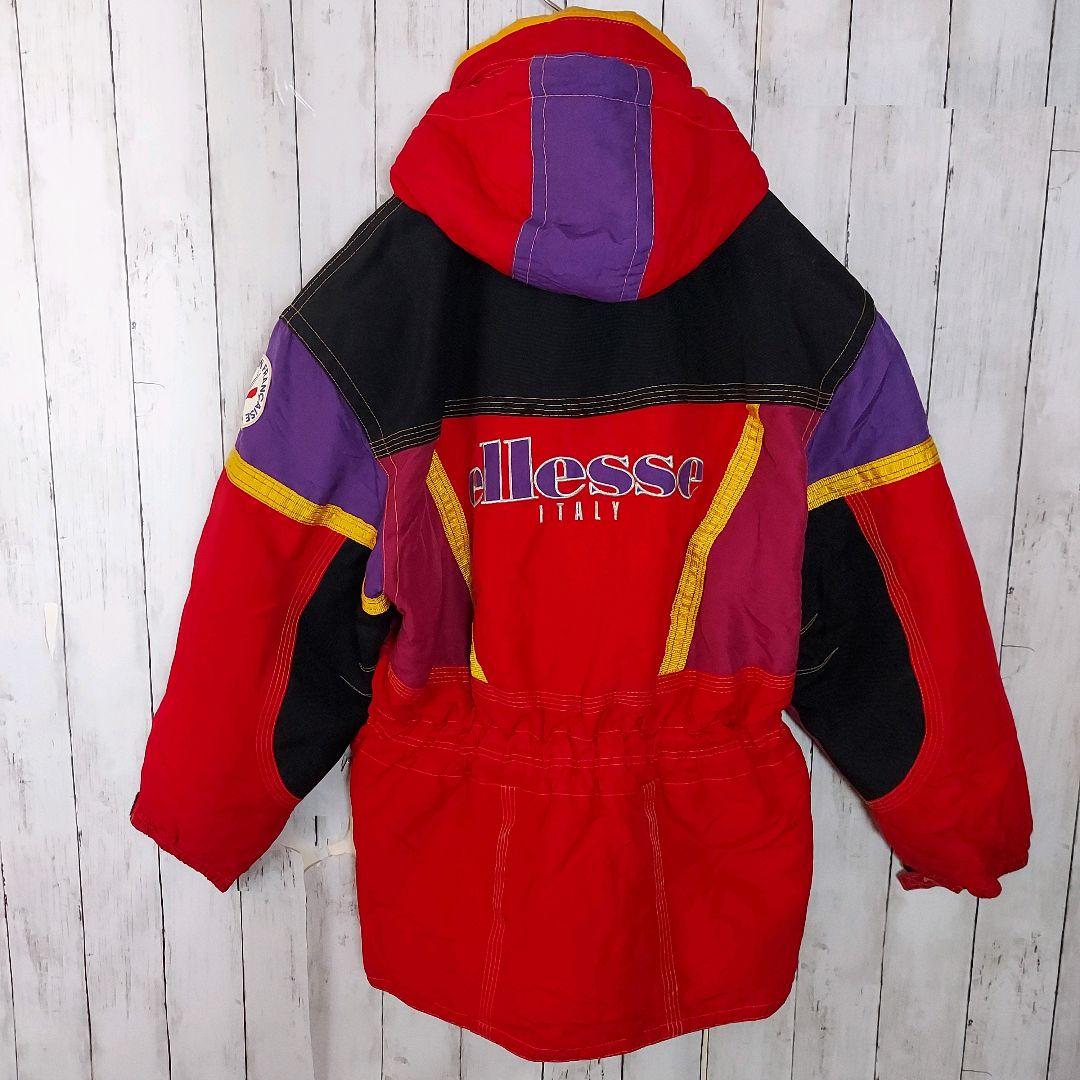 【ellesse】80s エレッセ ゴールドウィン スキーウェア 上下セット L