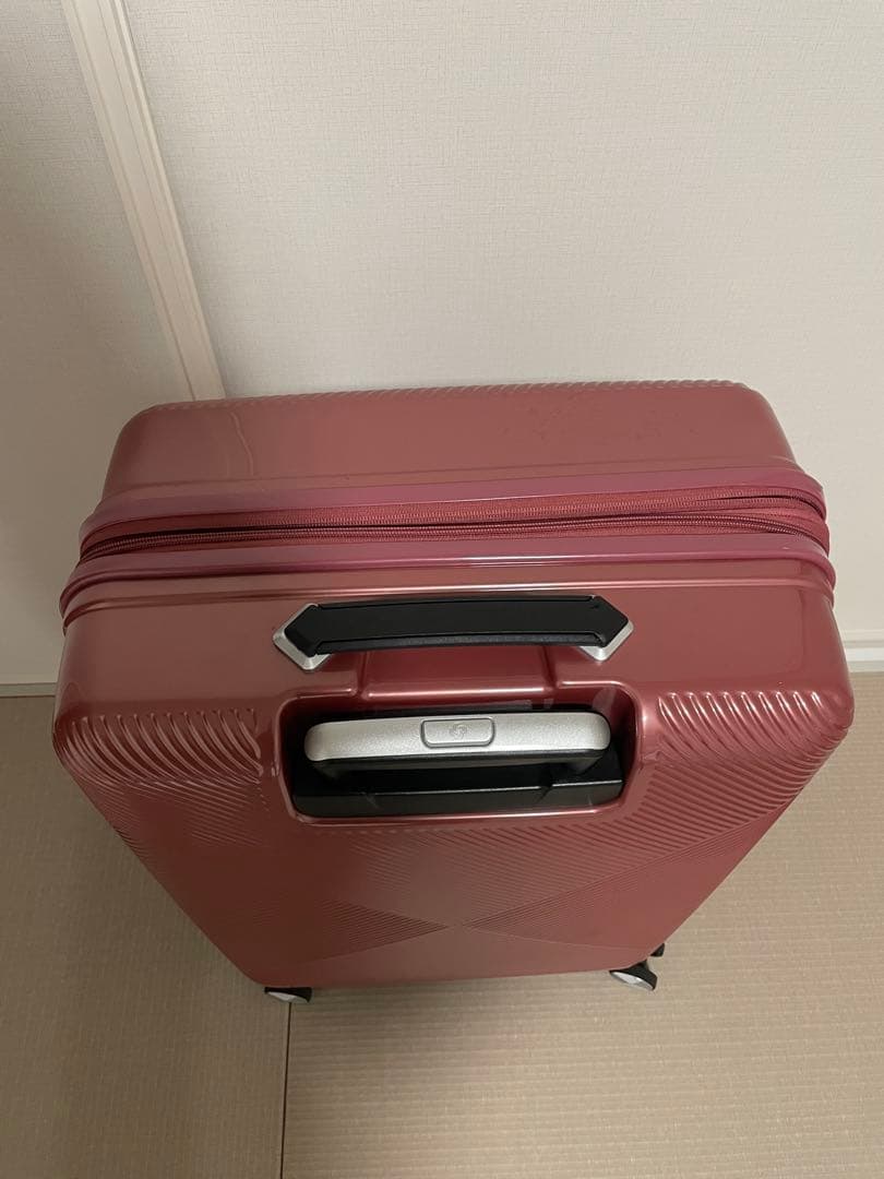 【美品】サムソナイト　スーツケース/キャリーケース/ピンク/一回のみ使用