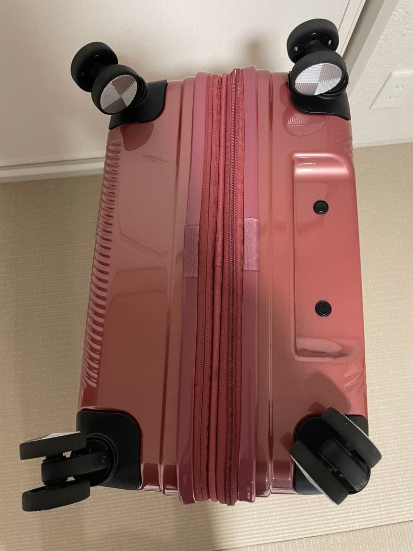 【美品】サムソナイト　スーツケース/キャリーケース/ピンク/一回のみ使用
