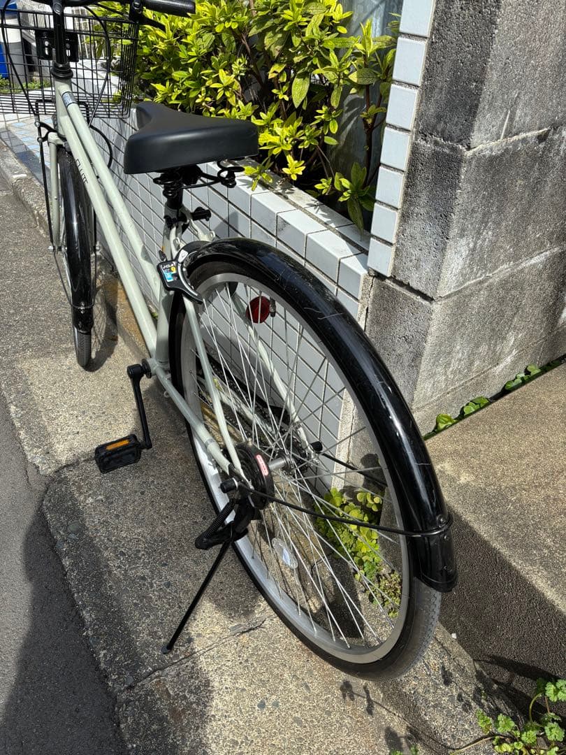 シティサイクル 前面バスケット付き