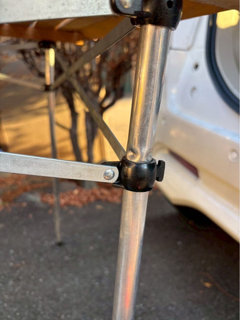 Lallemand ラレマンド ウッドロールトップテーブル ビンテージ 廃盤品