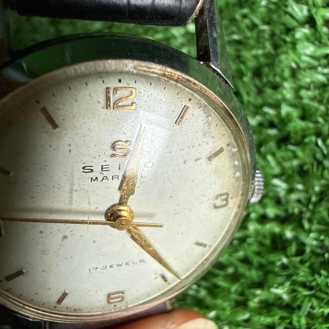 s*u様 a180-9】ヴィンテージSEIKOマーベル 13024M 笹針・S字