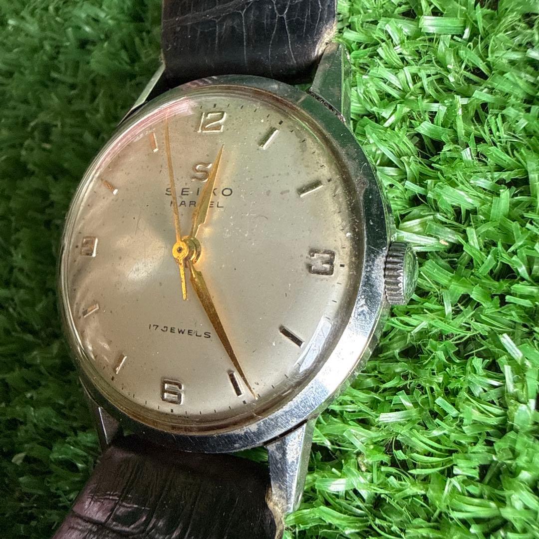 s*u様 a180-9】ヴィンテージSEIKOマーベル 13024M 笹針・S字