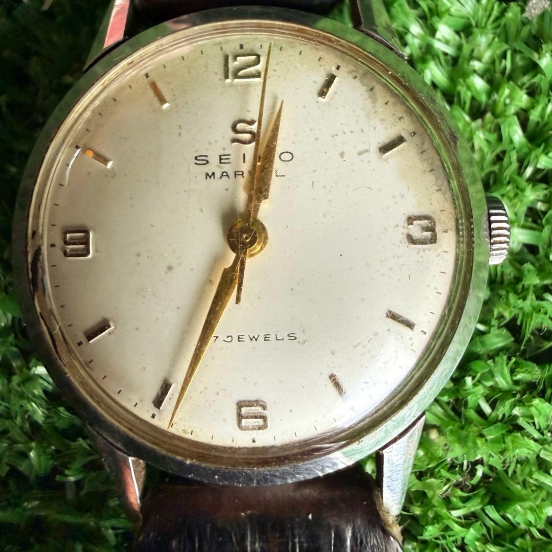 s*u様 a180-9】ヴィンテージSEIKOマーベル 13024M 笹針・S字