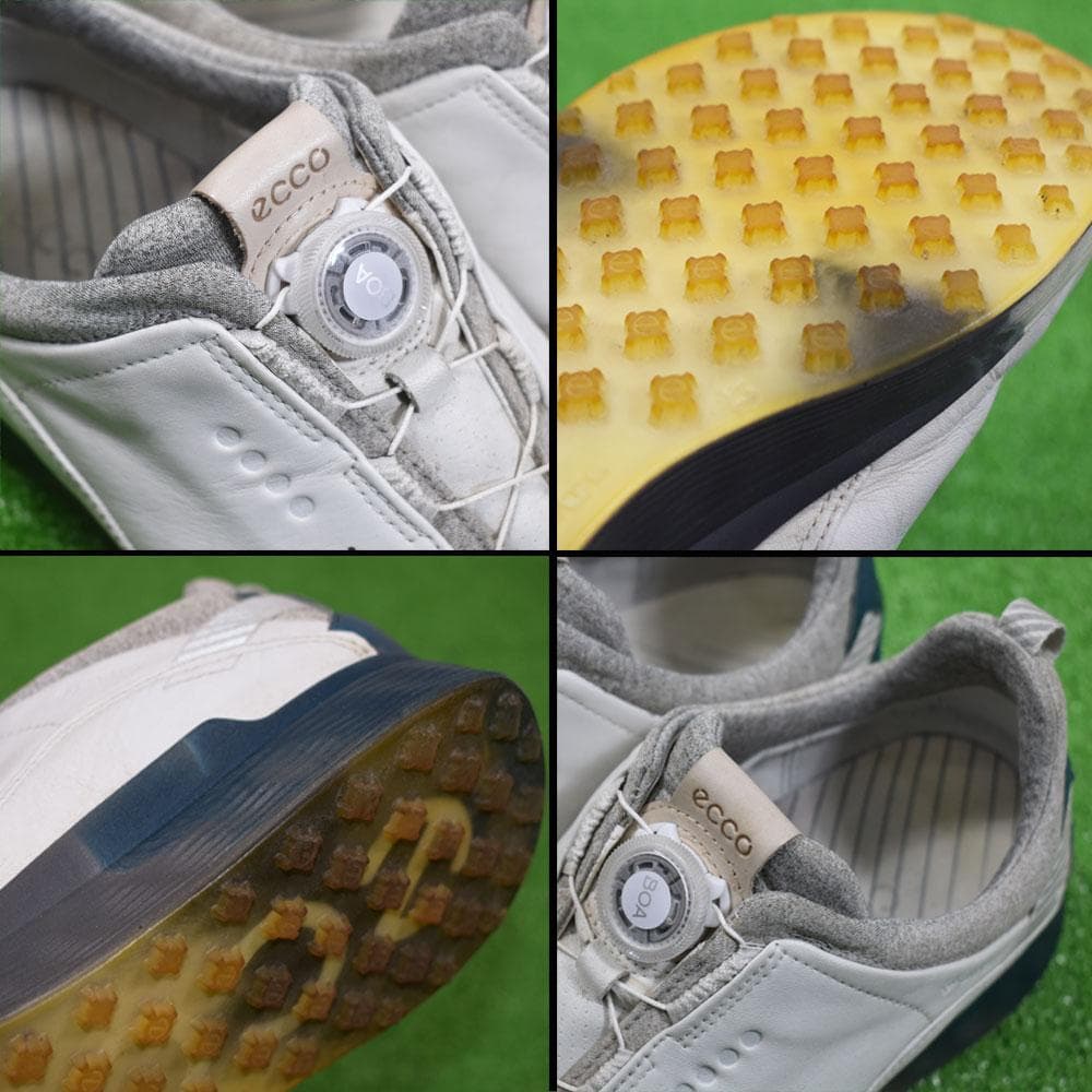 ecco/エコー スパイクレス ゴルフシューズ【ホワイト/27ｃｍ】中古！