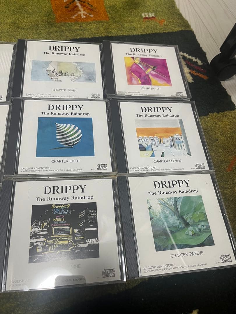 家出のドリッピー　イングリッシュアドベンチャー 英語教材　シドニーシェルダン