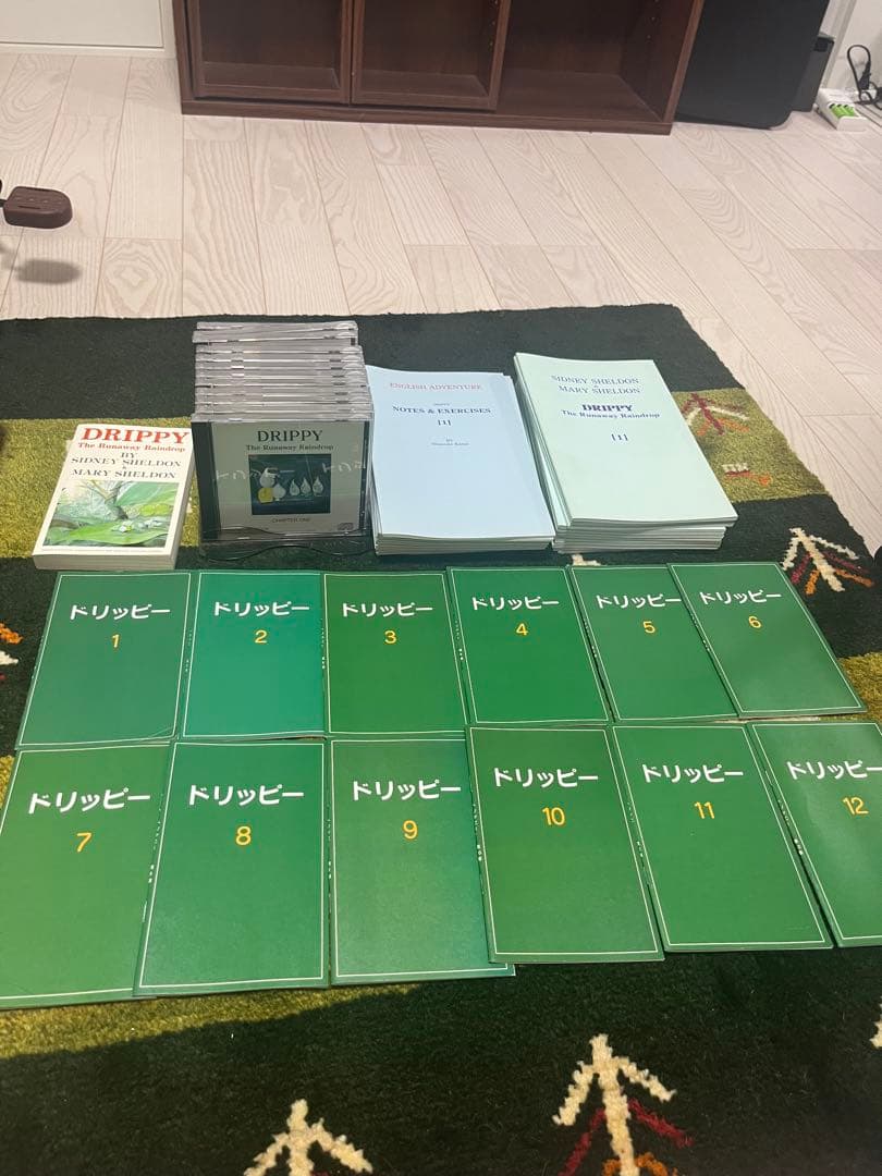 家出のドリッピー　イングリッシュアドベンチャー 英語教材　シドニーシェルダン