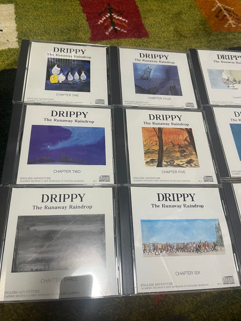 家出のドリッピー　イングリッシュアドベンチャー 英語教材　シドニーシェルダン