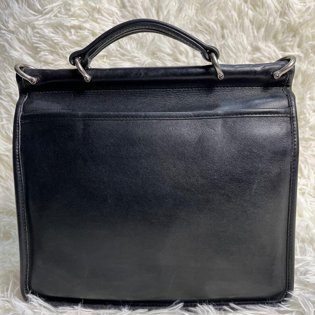 【希少】OLD COACH ハンドバッグ 2way 9927 グラブタンレザー