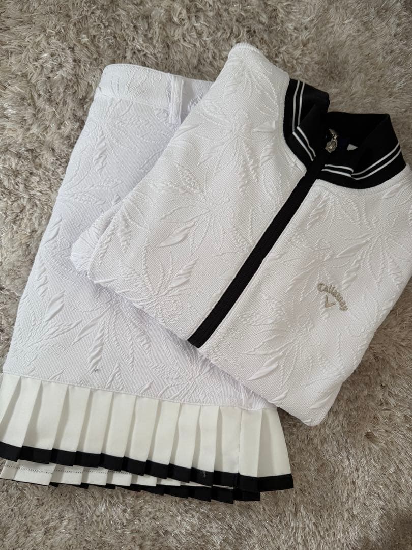 Callaway ホワイトジャケットとスカートセット