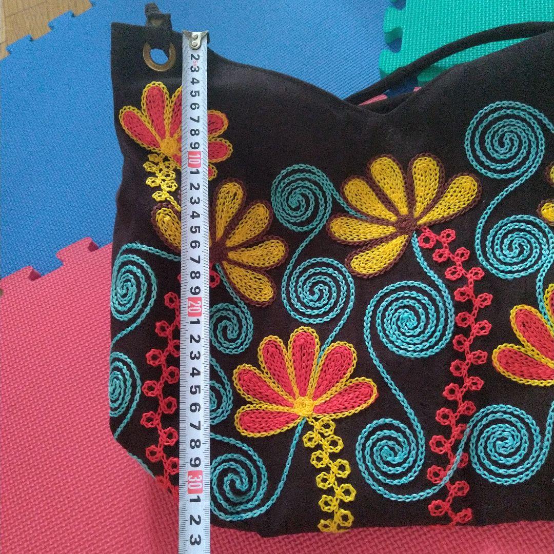 花刺繍バッグ❣️