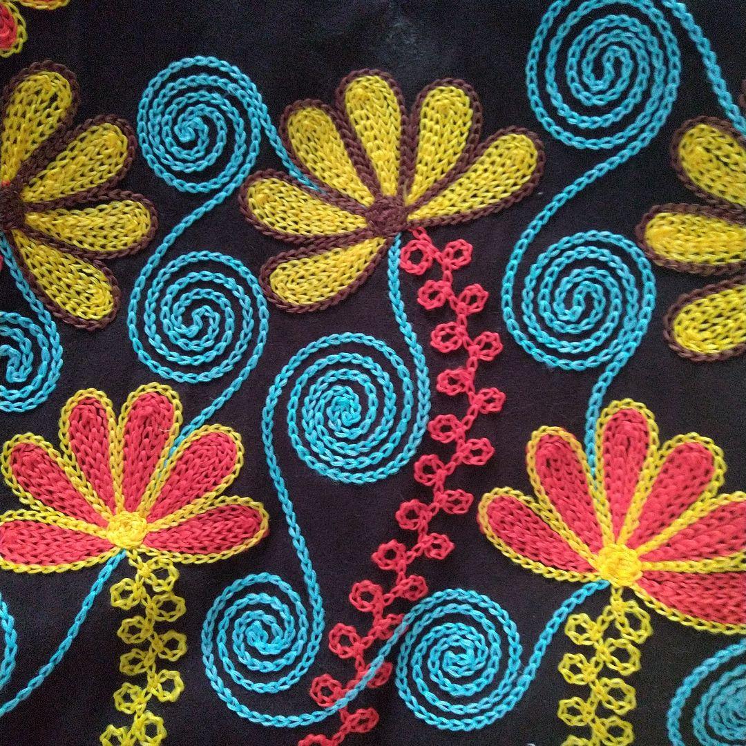 花刺繍バッグ❣️