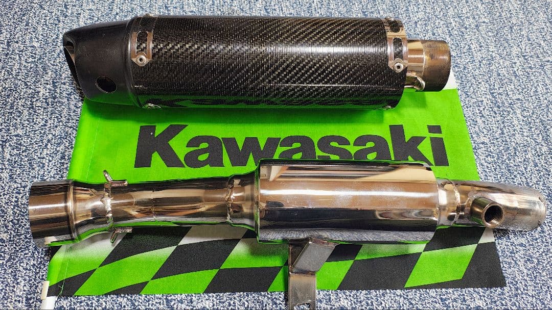 Kawasaki Ninja400R ER4n スリップオンマフラー