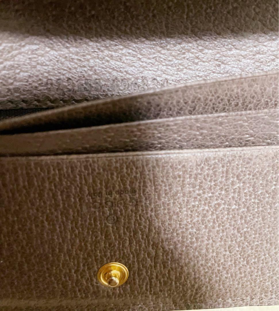 早い者勝ち GUCCI GGパターン 二つ折り財布