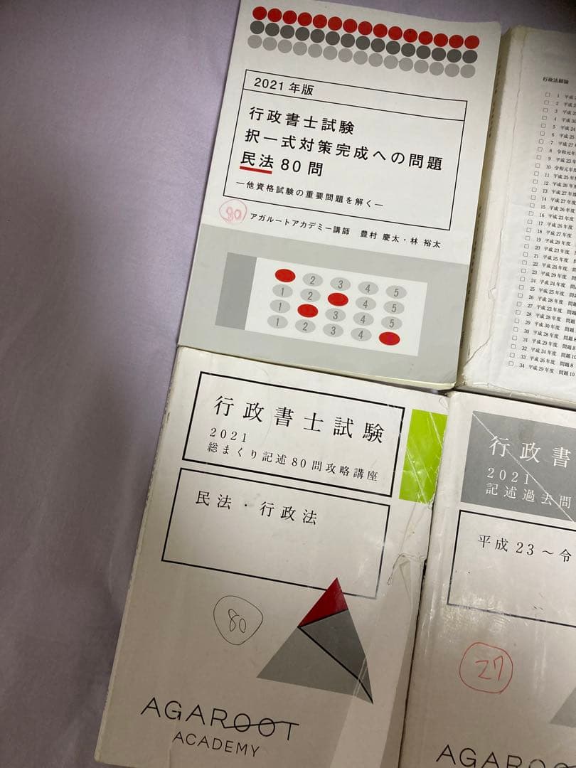 アガルート　問題集セット　2021
