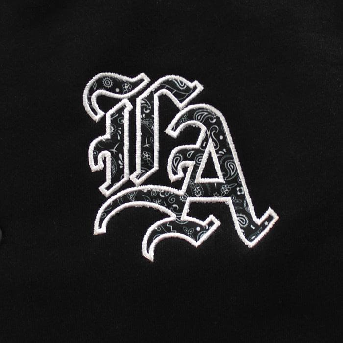 PRO CLUB LA 13【XL】ジャケット ウエストコースト チカーノ 黒墨