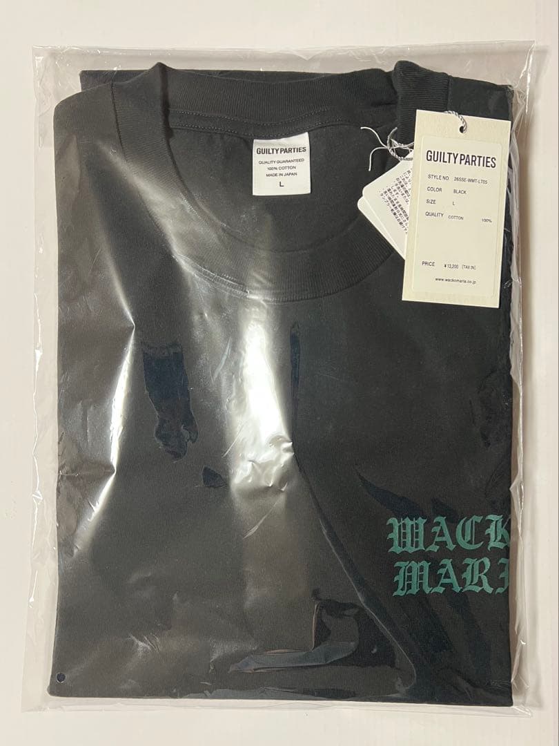 トップス WASHED HEAVY WEIGHT LONG SLEEVE T-SHIRT