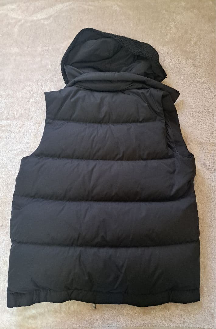 【LOU ANDREA/ルーアンドレア】２WAY DOWN VEST　ブラック