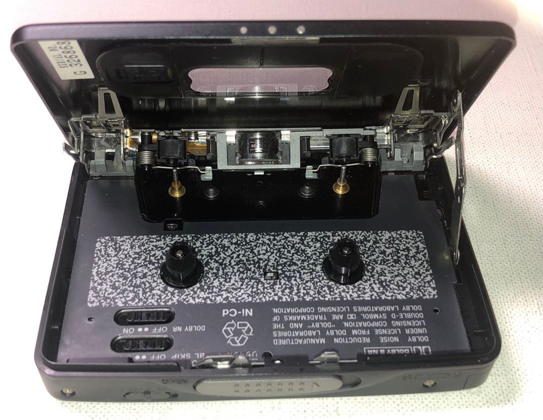 良音オススメ品WM-EX511 ブラックSONYカセットウォークマン可動品D