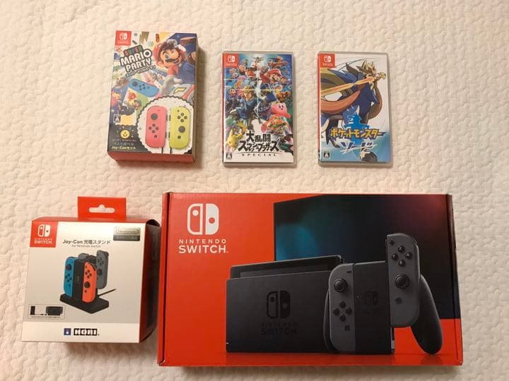 Nintendo Switch本体、ソフト