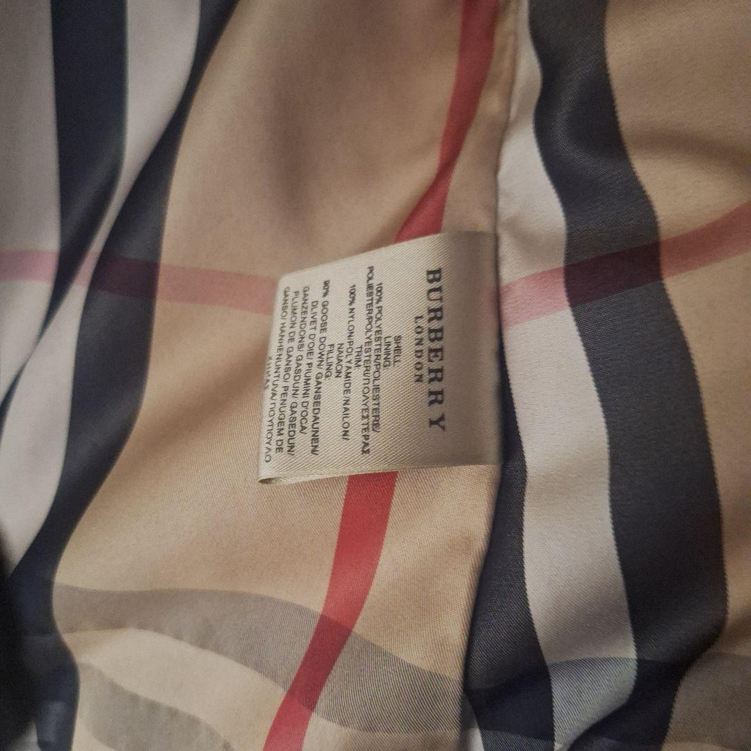 Burberry ネイビー ダウンベスト