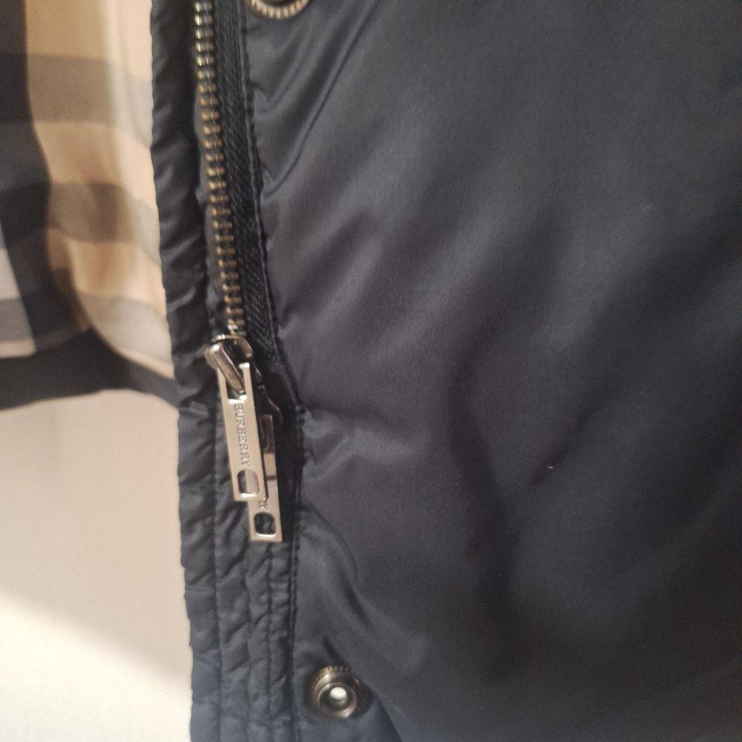 Burberry ネイビー ダウンベスト