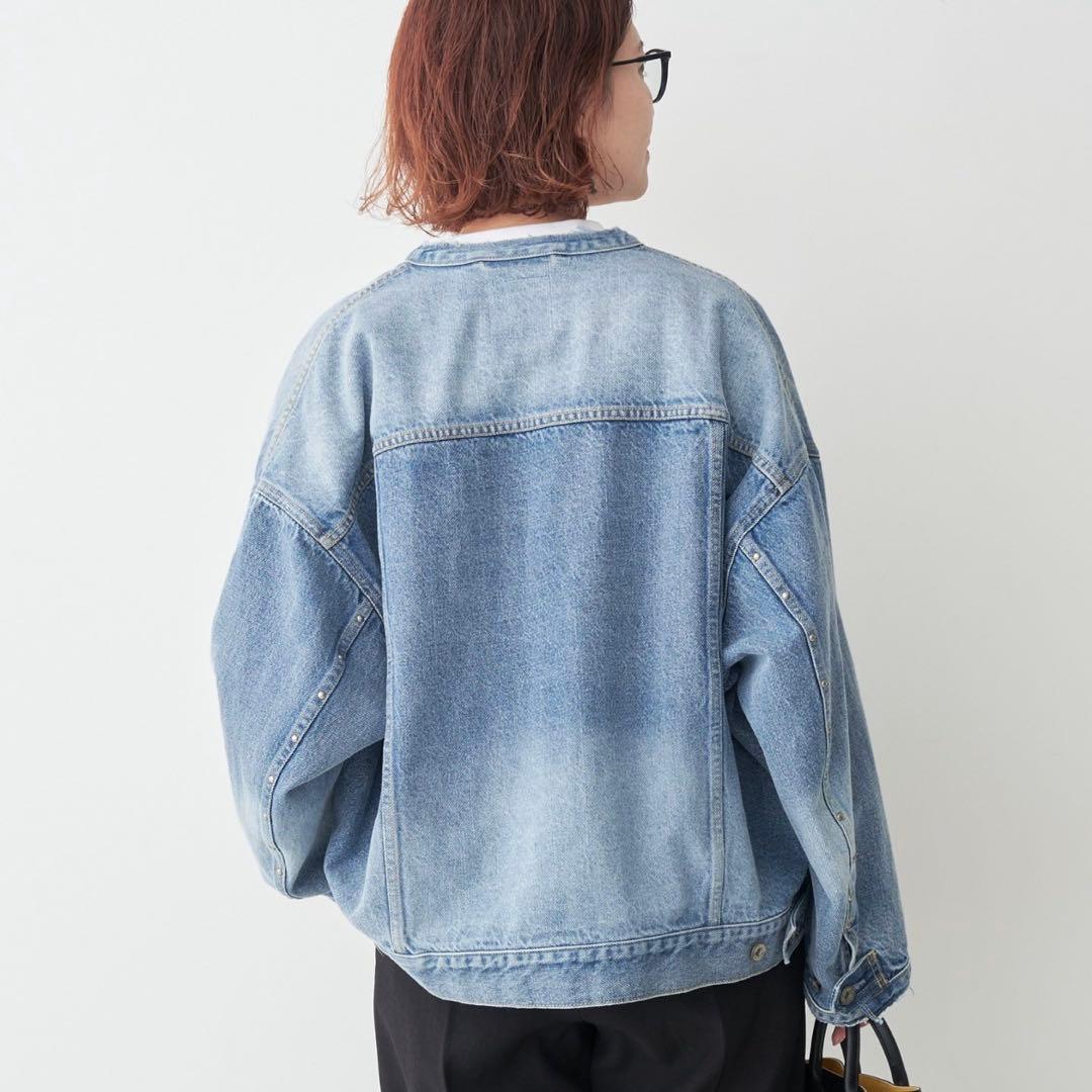 スピック&スパン51/2 1ST-LINE STUDS DENIM ジャケット