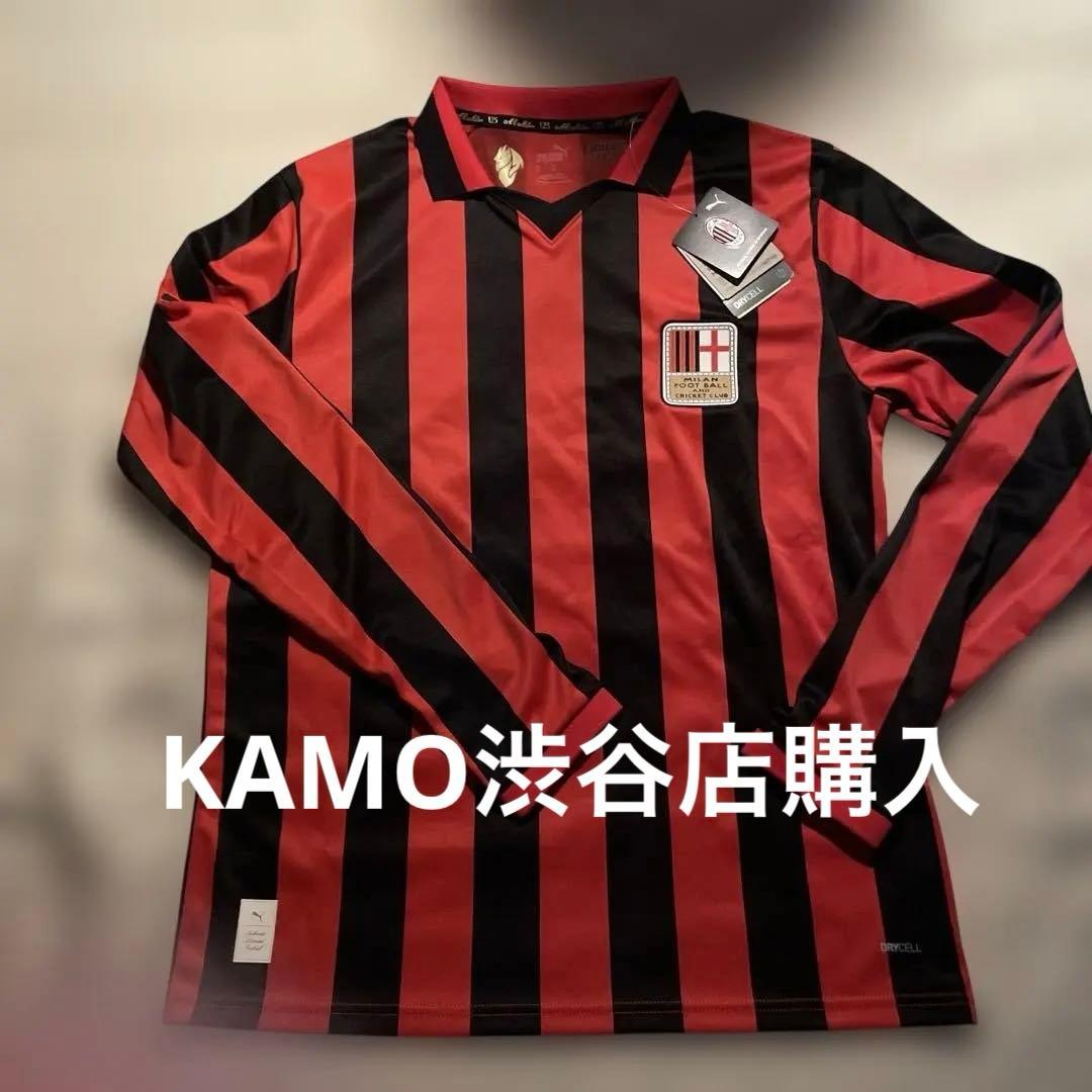 ACミラン 125周年 アニバーサリー ユニフォーム 長袖 オーセンティック