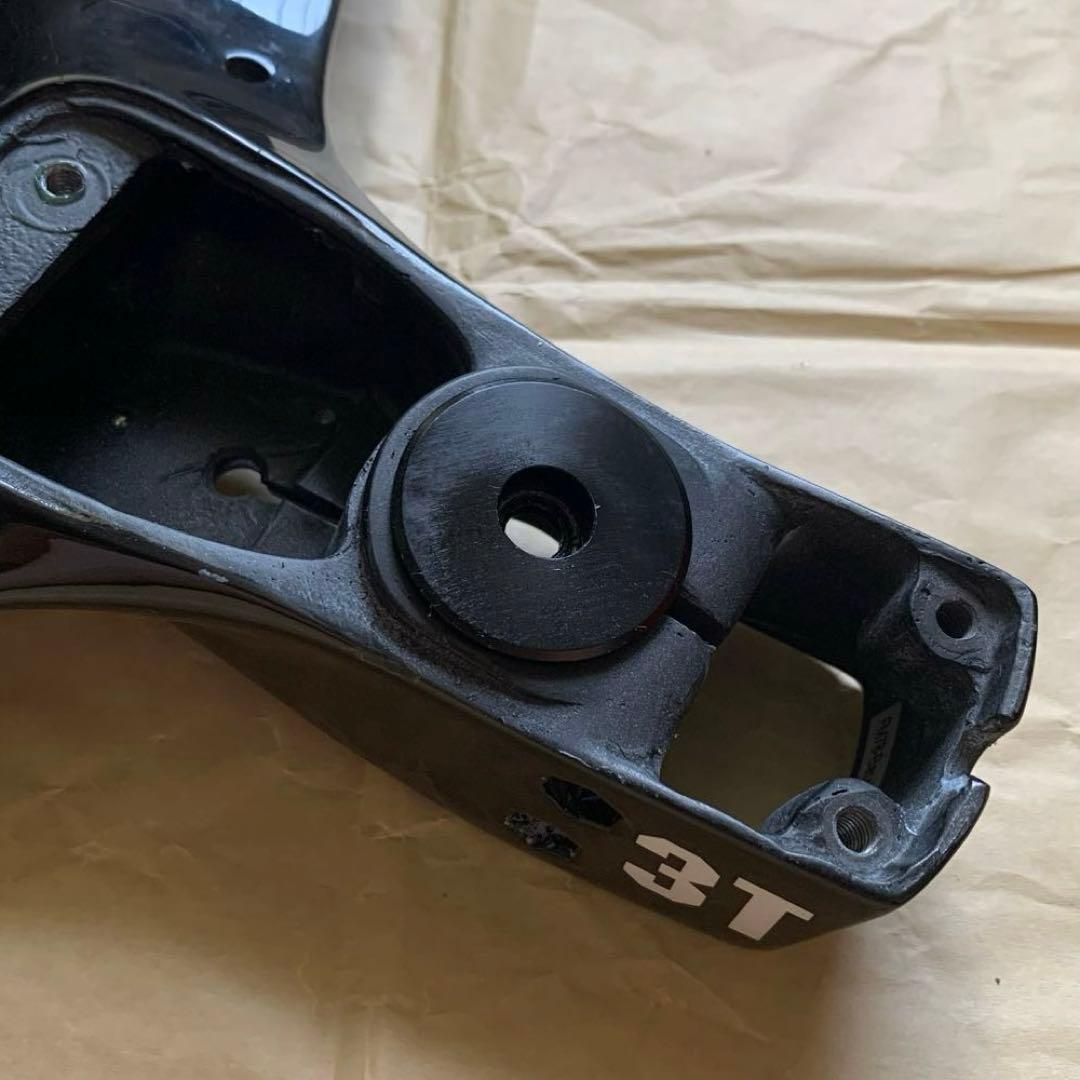 3t カーボンハンドル ベースバー ステム一体型 ピストバイク トリプルティー