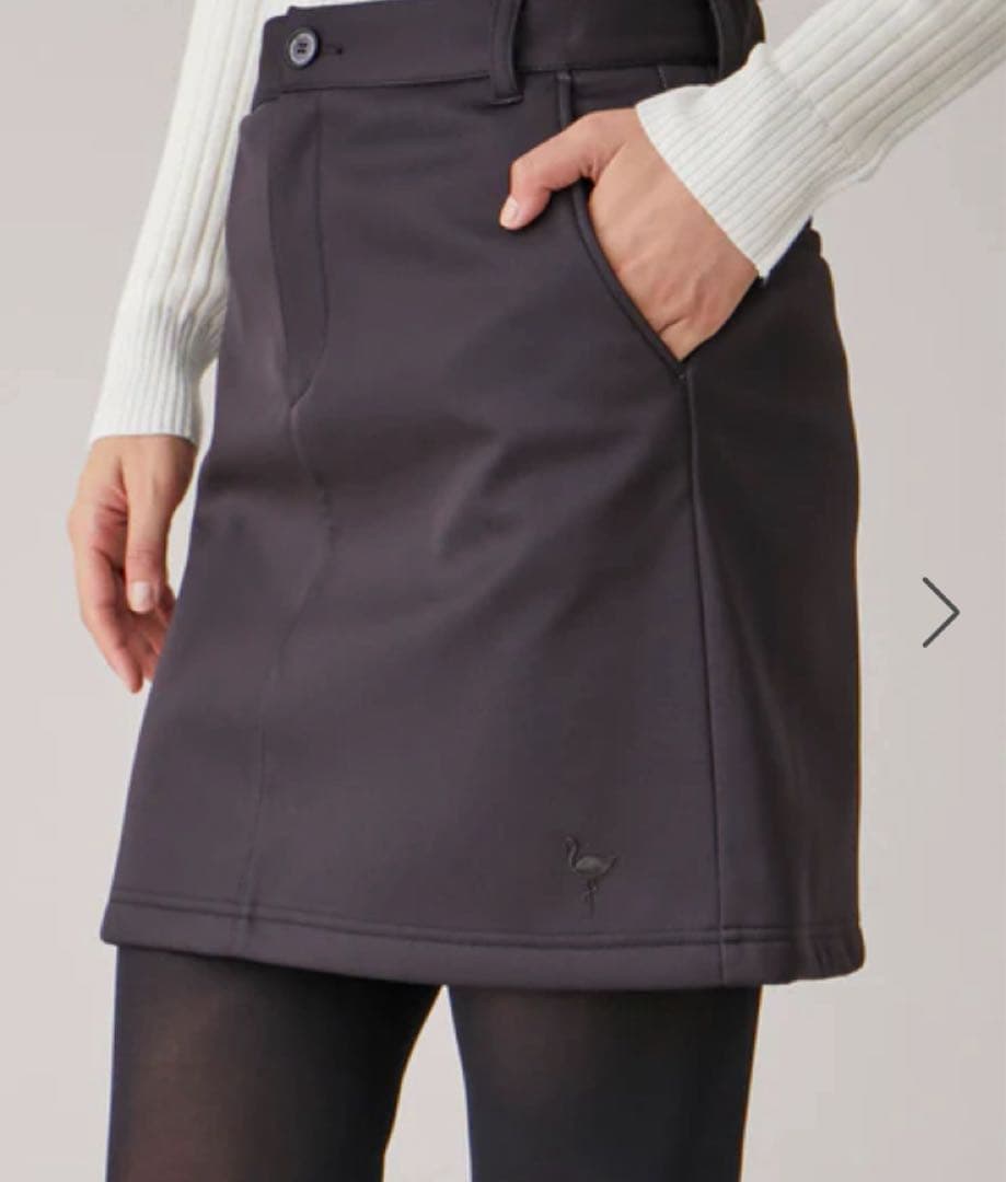 JUN＆ROPE》防寒フリースAラインスカート　【新品】