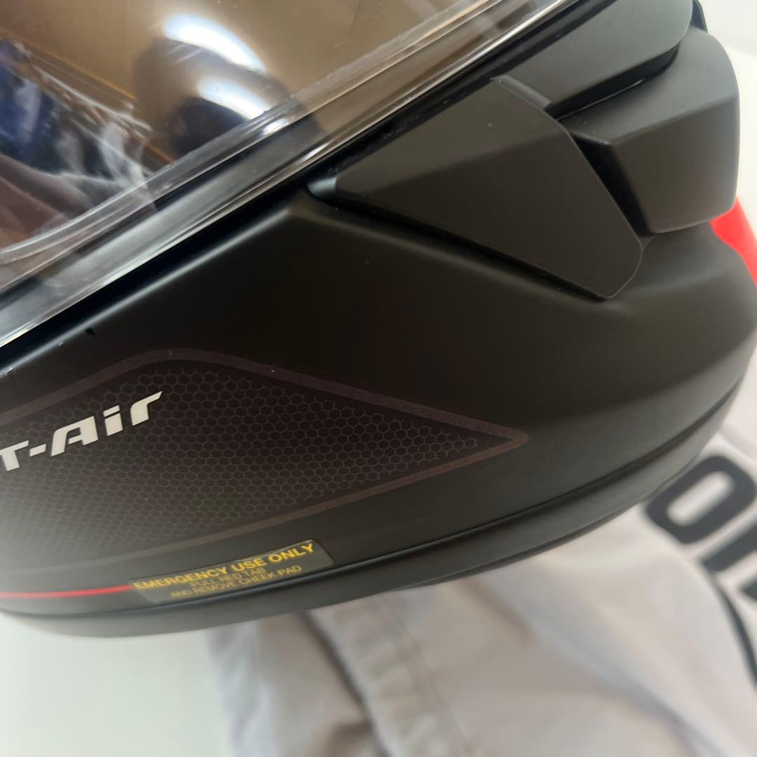 SHOEI GT-Air Mサイズ 57cm グロスブラック/レッドライン 美品