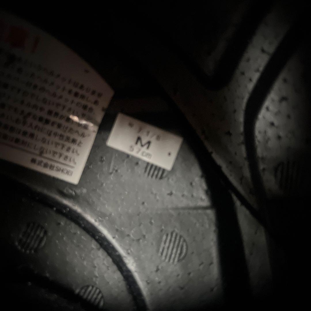 SHOEI GT-Air Mサイズ 57cm グロスブラック/レッドライン 美品