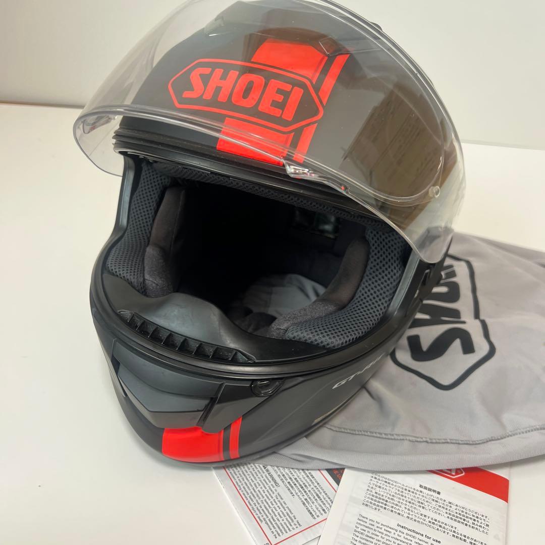 SHOEI GT-Air Mサイズ 57cm グロスブラック/レッドライン 美品