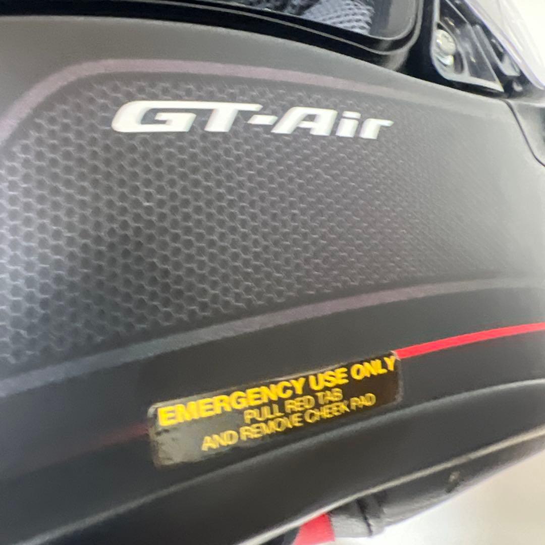 SHOEI GT-Air Mサイズ 57cm グロスブラック/レッドライン 美品