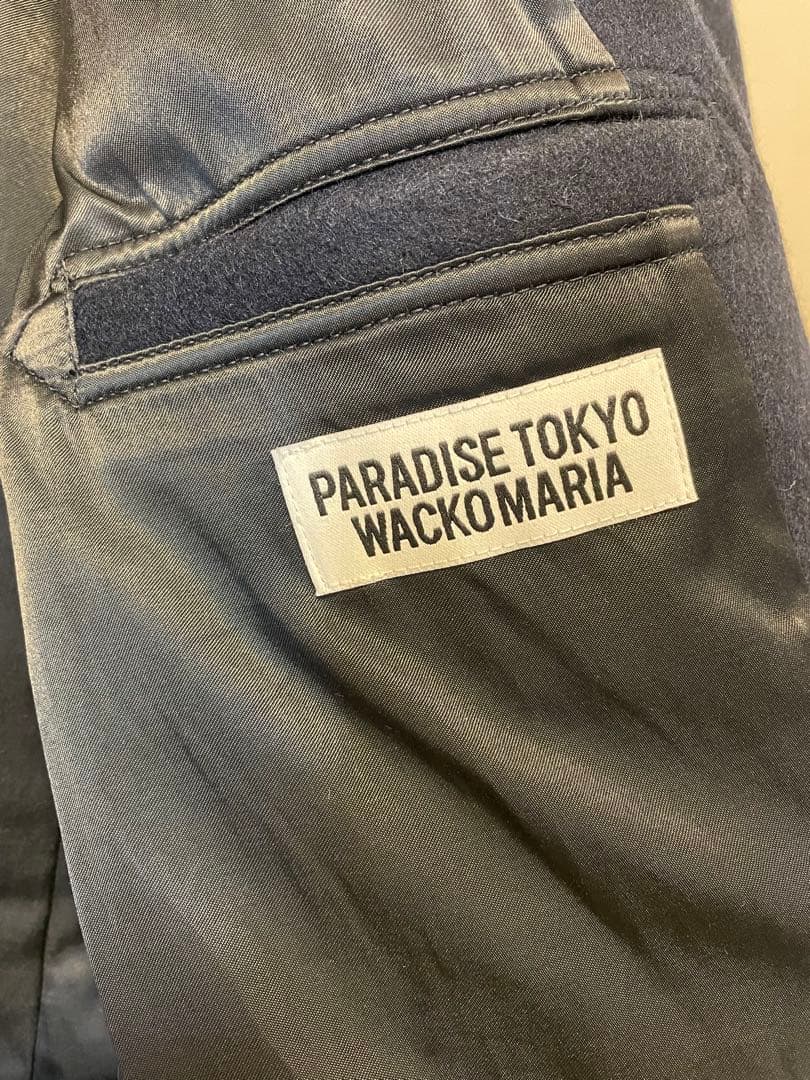 新品未使用wackomaria ダブルブレストコート　ネイビー XL